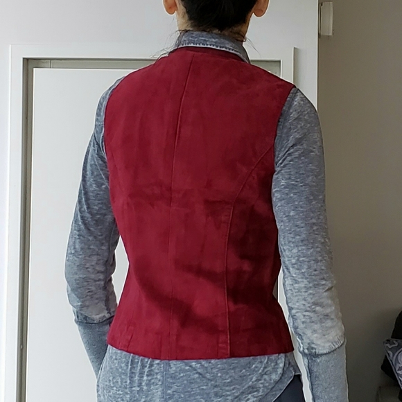 BNWT DANIER Vintage Suede Vest, XS - Picture 7 of 8